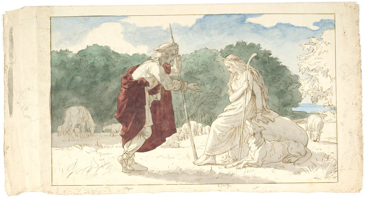 Othar og Gyrithe av Lorenz Frølich