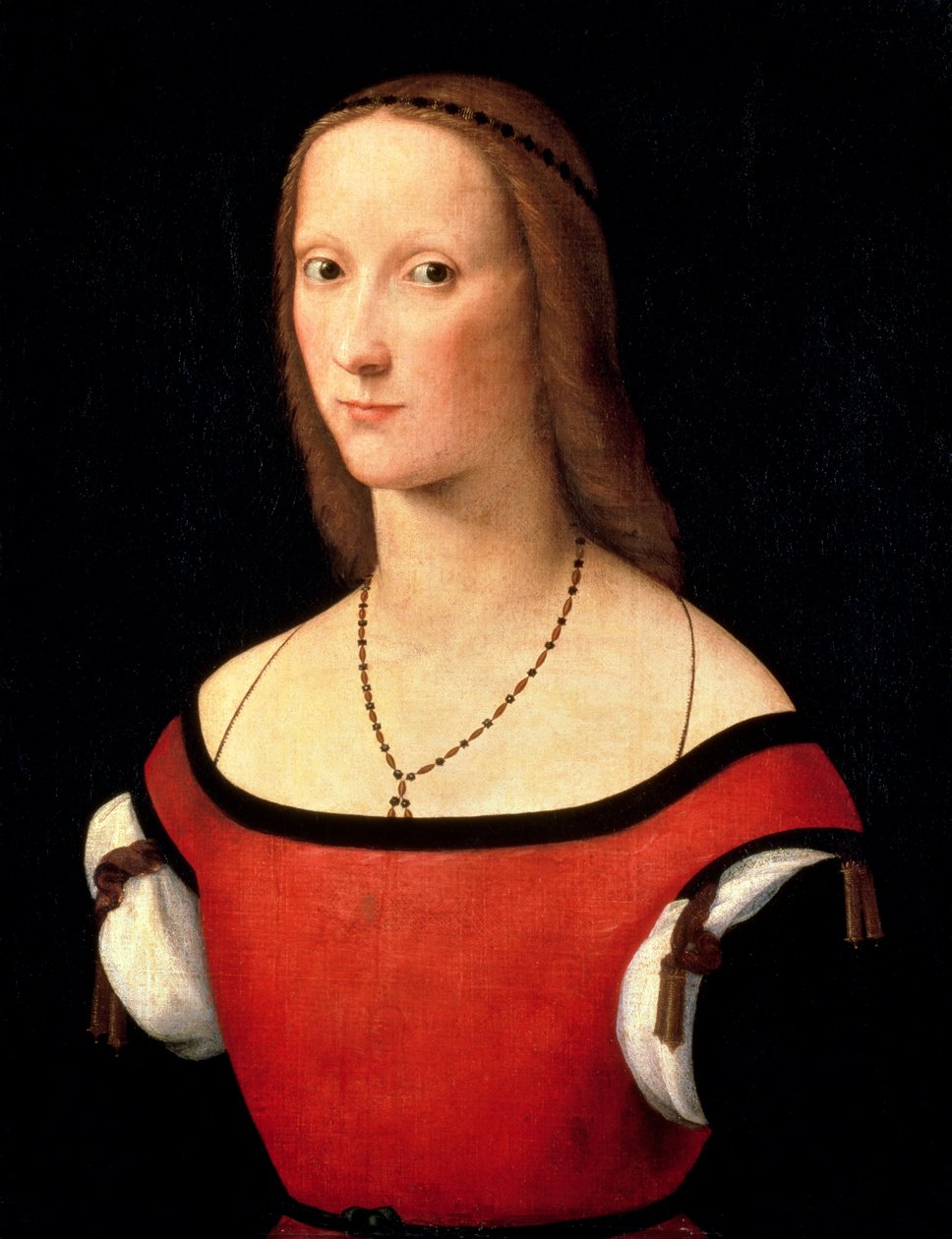 Portrett av en kvinne, 1500-tallet av Lorenzo Costa