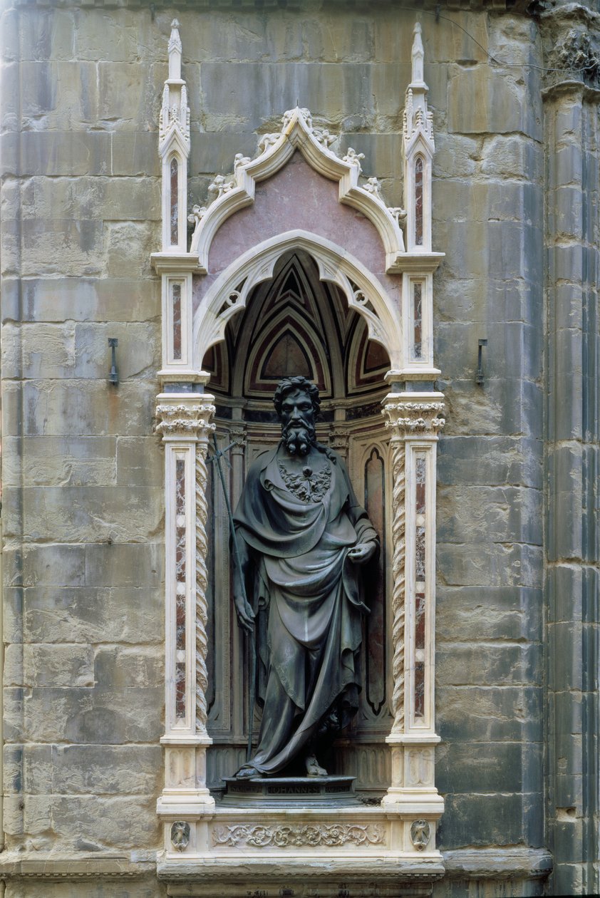 St. Johannes døperen, 1416 (bronse) av Lorenzo Ghiberti