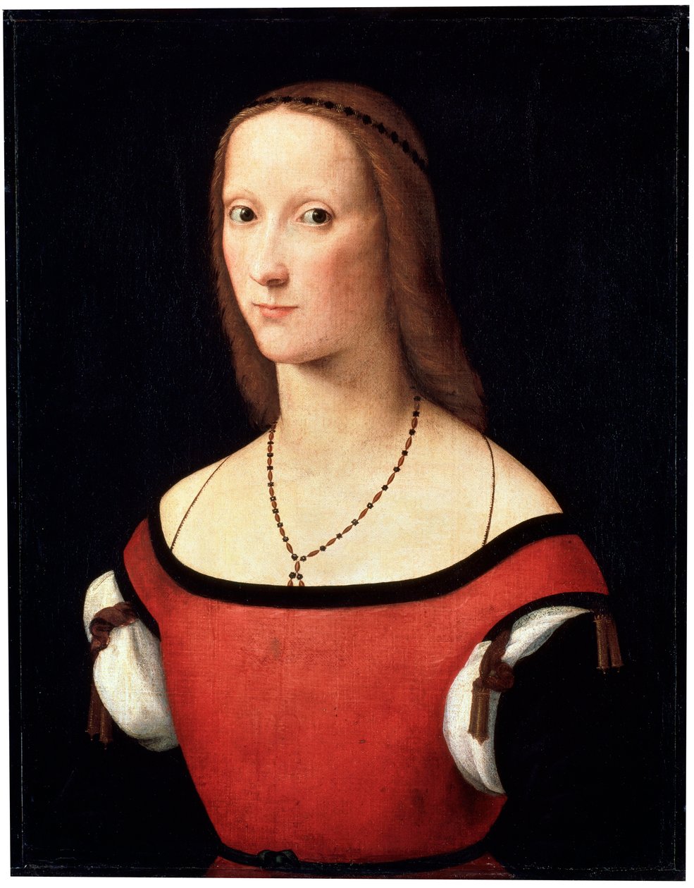 Kvinneportrett, c1500-c1506 av Lorenzo Costa
