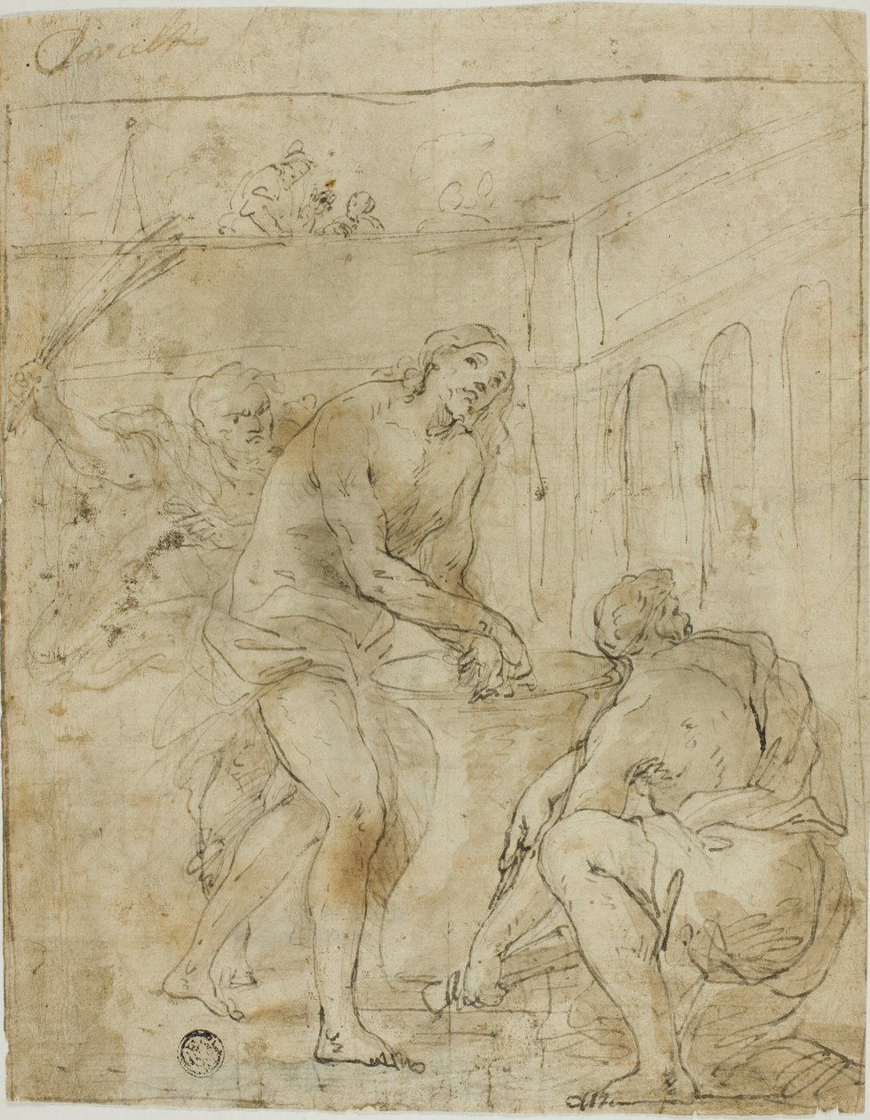 Kristi flaggering av Lorenzo Garbieri