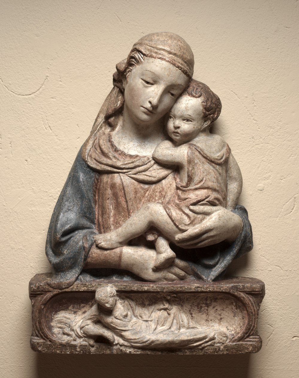 Madonna og barn, ca. 1450. av Lorenzo Ghiberti