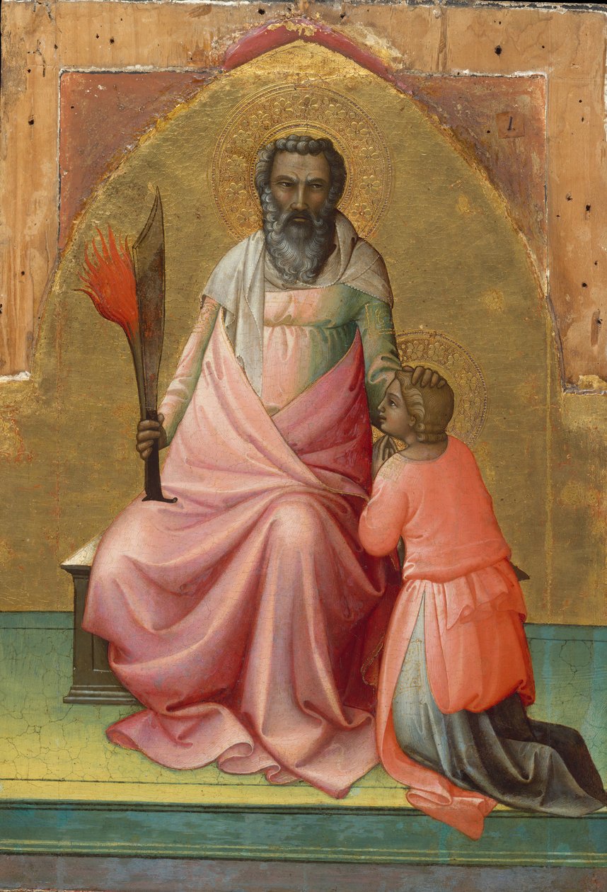 Abraham, ca. 1408-10. av Lorenzo Monaco