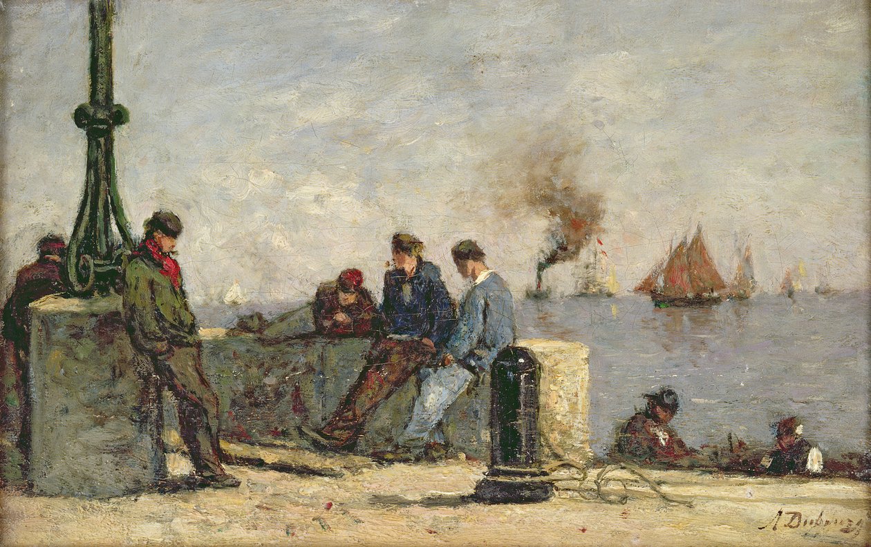 Sjømenn av Louis Alexandre Dubourg