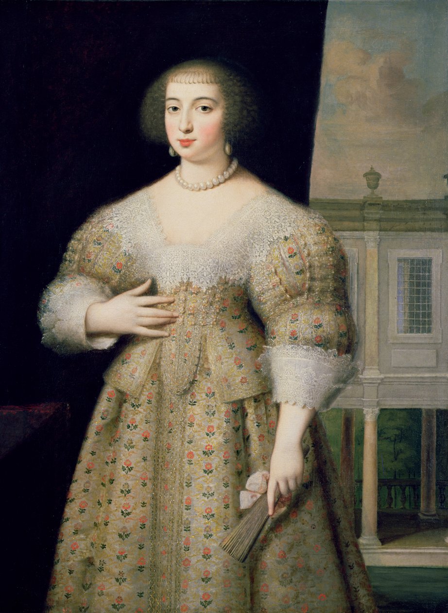 Portrett av Anne av Østerrike (1601-66) av Louis Ferdinand Elle