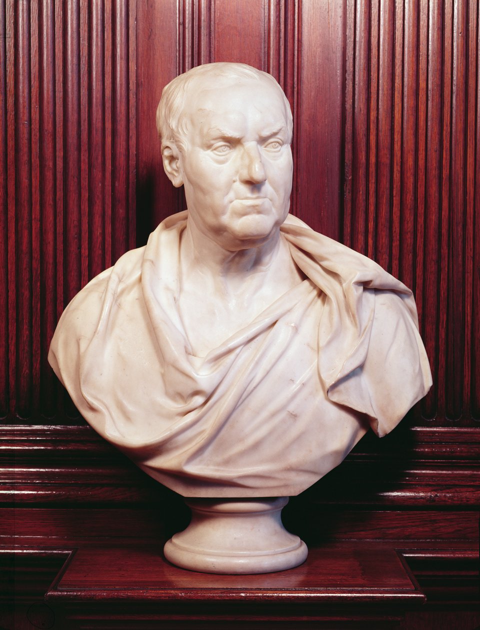 Portrettbyste av doktor Richard Mead (1673-1754) ca. 1740-50 (gips) av Louis Francois Roubillac