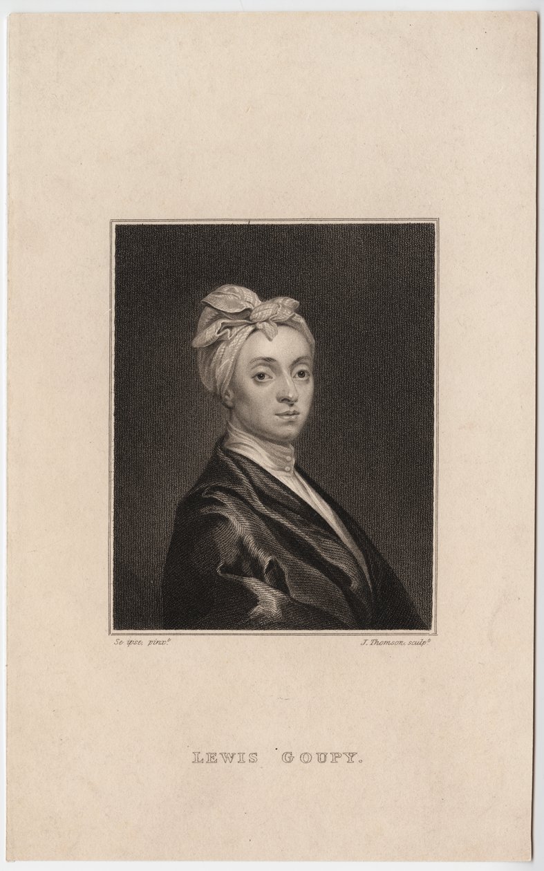 Louis Goupy, gravert av James Thomson (1790-1850), ca. 1800 (stippgravering) av Louis Goupy