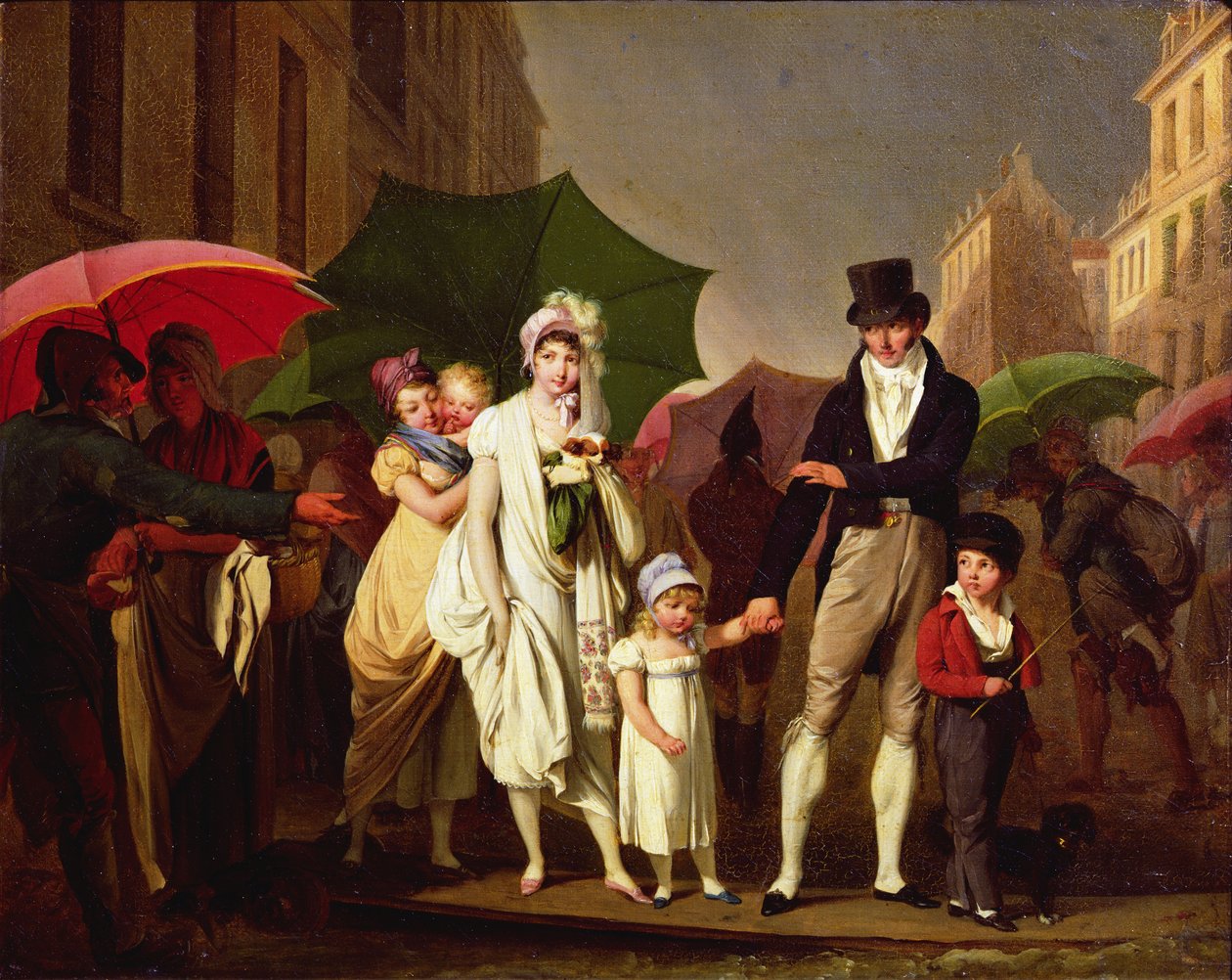 Nedbøret av Louis Leopold Boilly