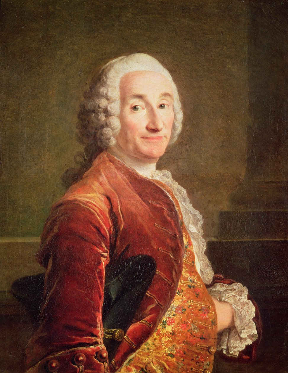 Louis Francois Armand de Vignerot du Plessis (1696-1788) hertug av Richelieu av Louis Tocqué