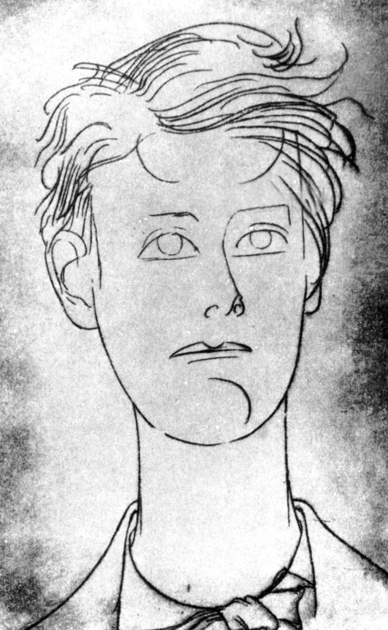Arthur Rimbaud av Louis Marcoussis