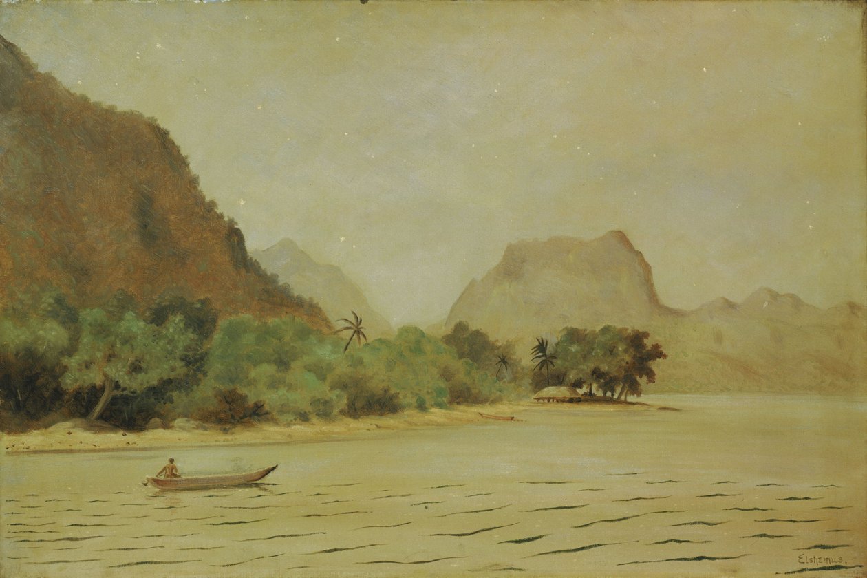 Skumring i Samoa av Louis Michel Eilshemius