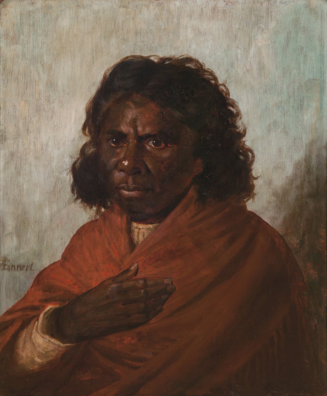 En aboriginsk dronning av Louis Tannert