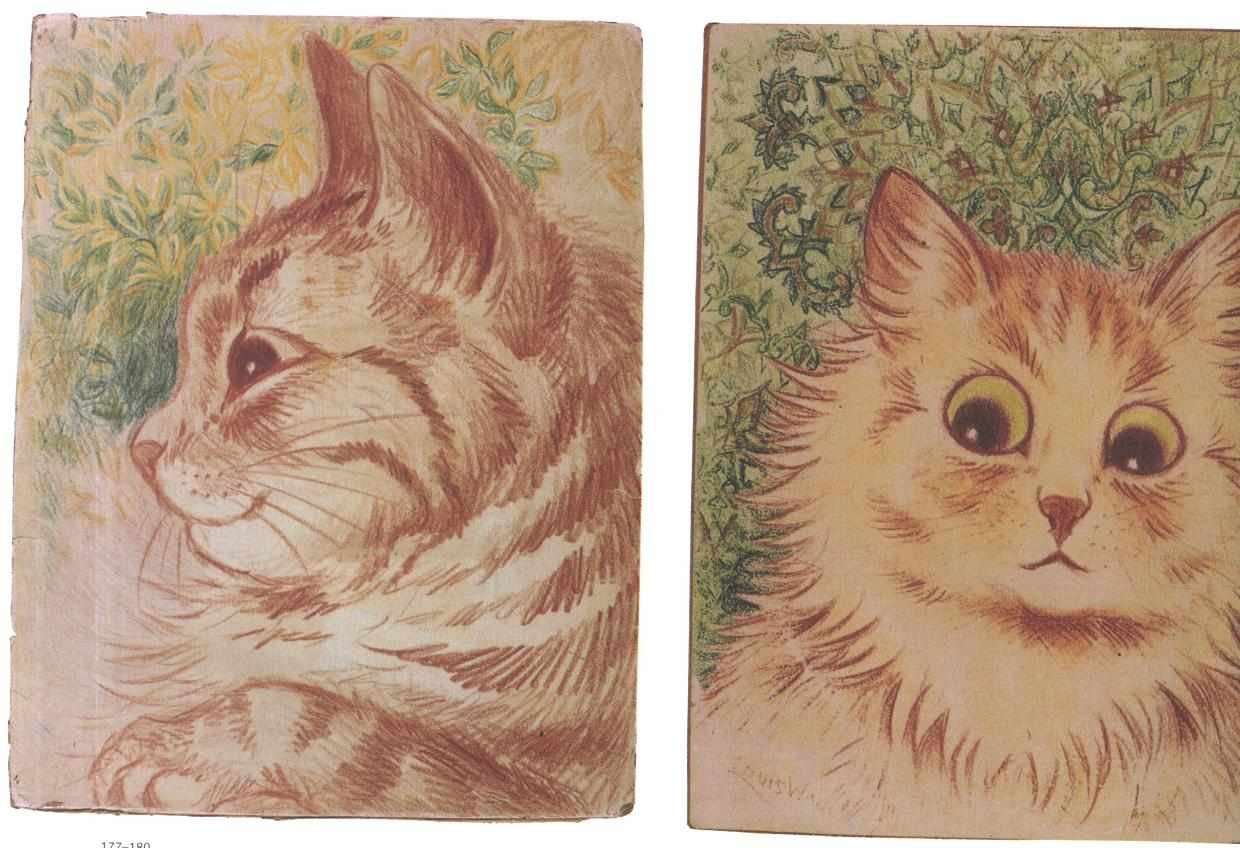 Katzenn Engelsk: Catsn av Louis Wain