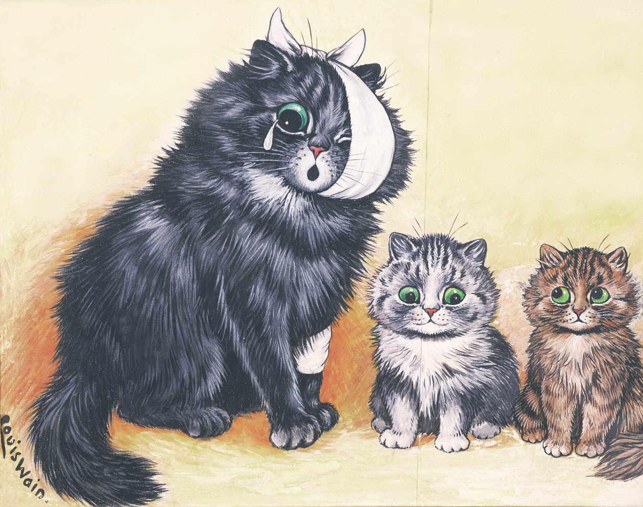 Katastrofe! av Louis Wain