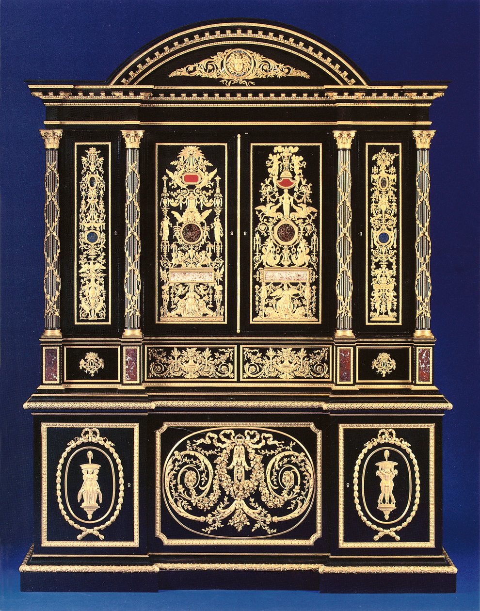 Bokhylle av Louis Auguste Alfred Beurdeley