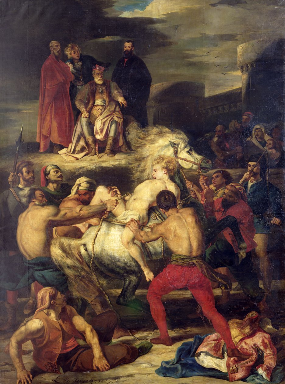 Mazeppa, 1827 av Louis Boulanger