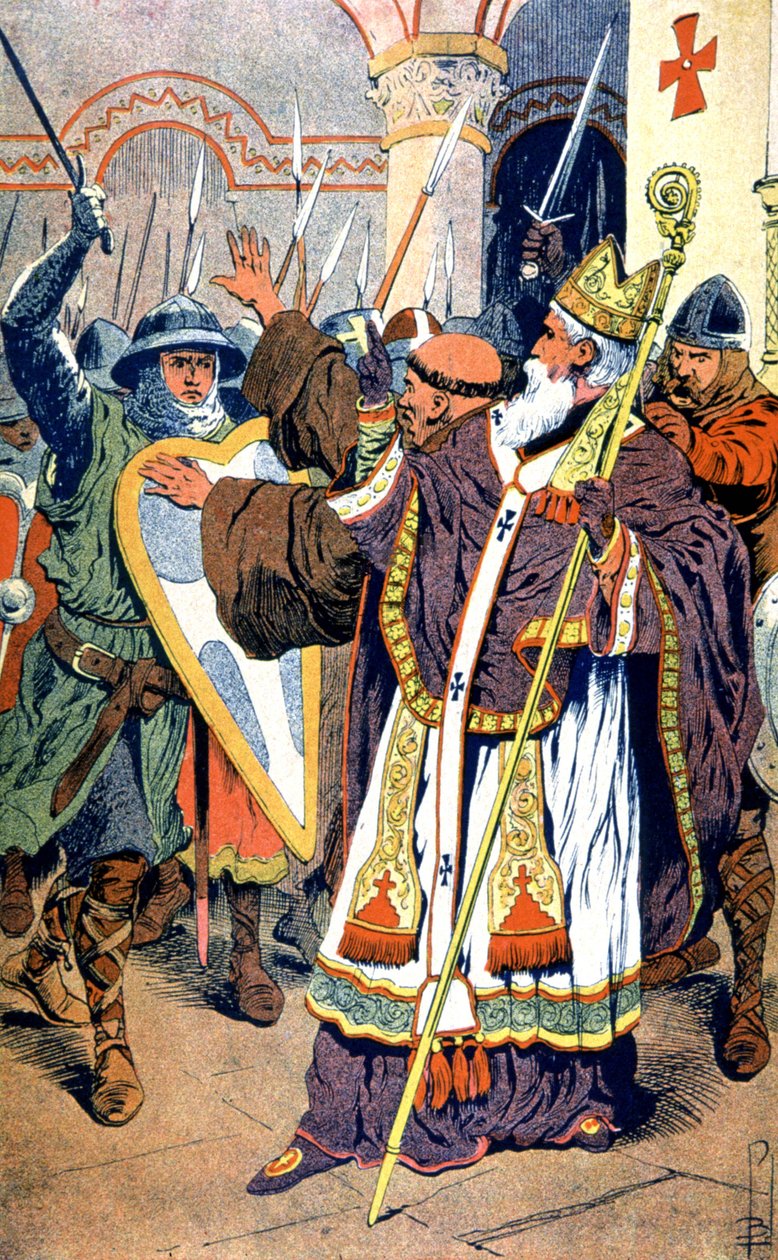 Drapet på St. Thomas Becket av Louis Charles Bombled