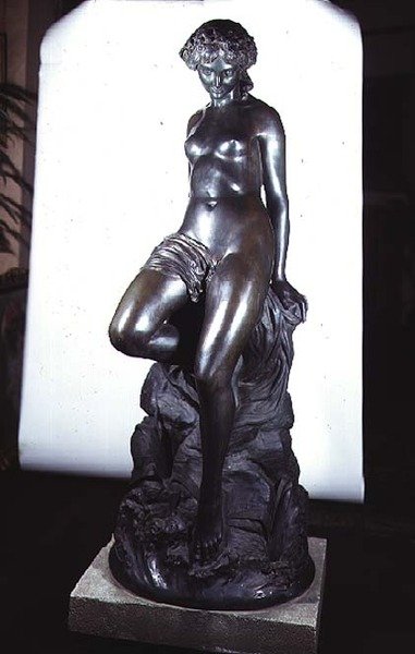 Sara baderen (bronse) av Louis Charles Hippolyte Buhot