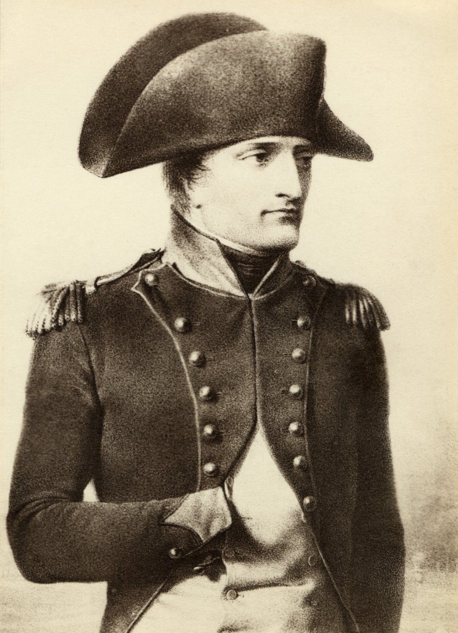 NAPOLEON Bonaparte - av Louis Eugene Gabriel Isabey
