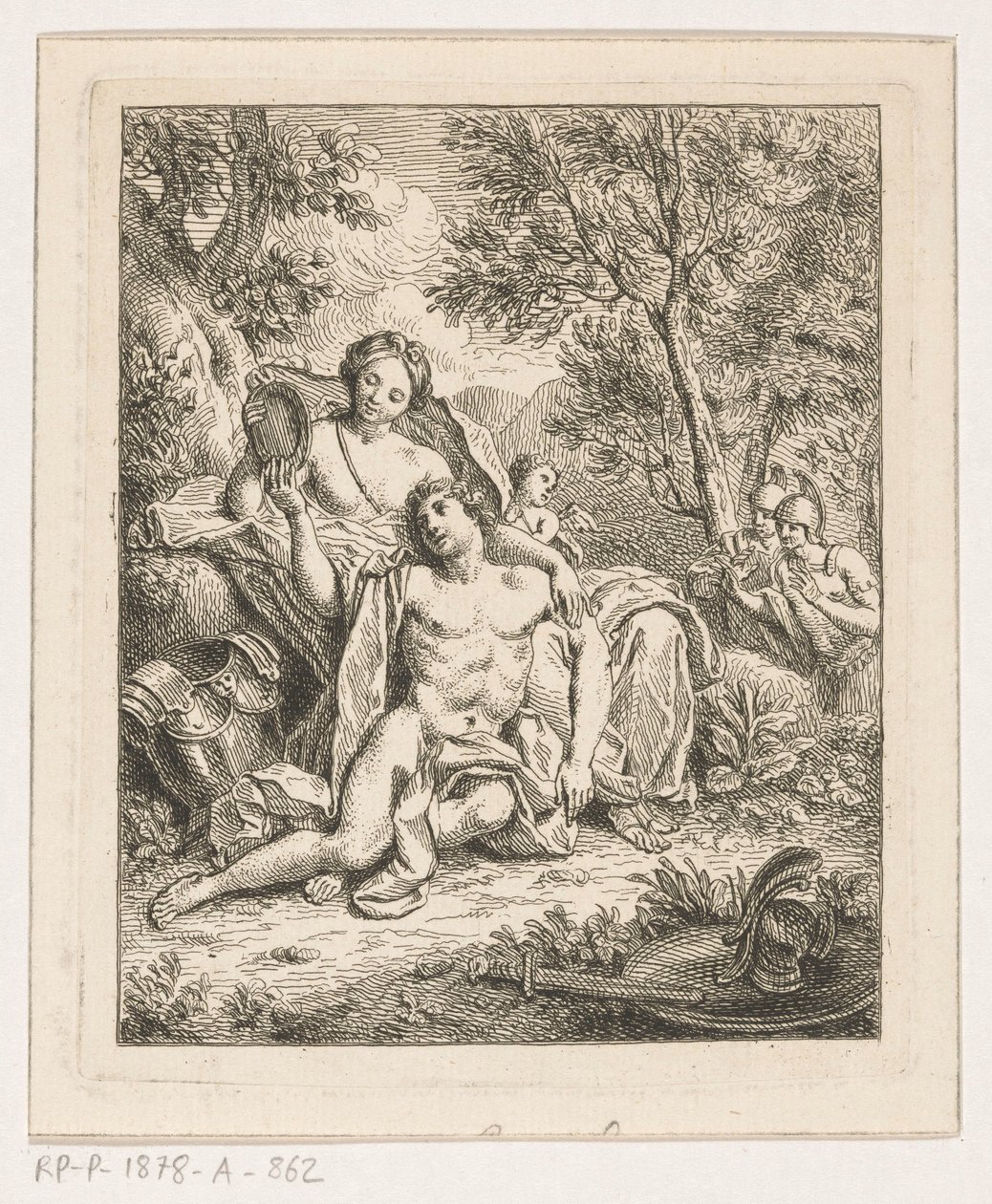 Rinaldo i Armida av Louis Fabritius Dubourg