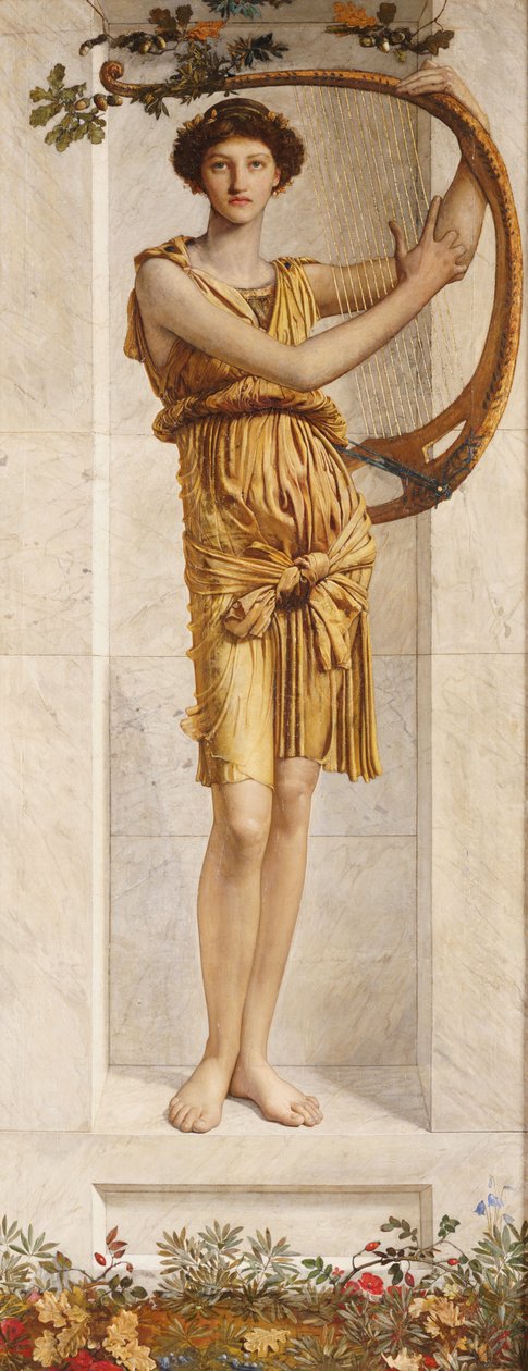 Høst (olje på lerret) av Louis Fairfax Muckley