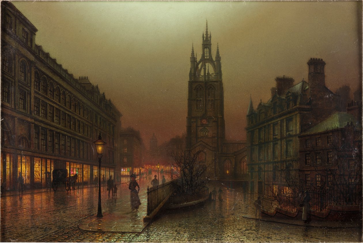 St Nicholas Street, Newcastle upon Tyne, 1902 av Louis Grimshaw
