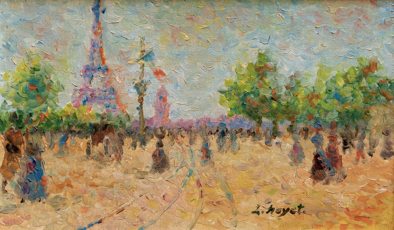 Paris, Eiffeltårnet av Louis Hayet