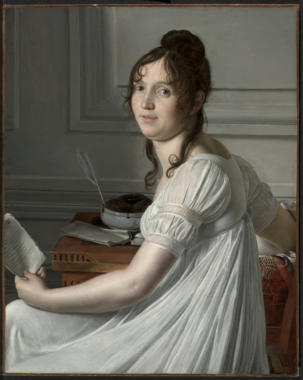 Sophie Crouzet, ca. 1801. av Louise Marie Jeanne Hersent