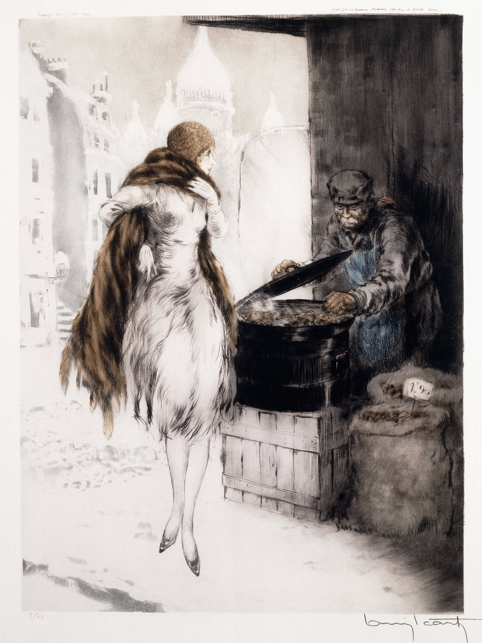 Kastanjeselger av Louis Icart