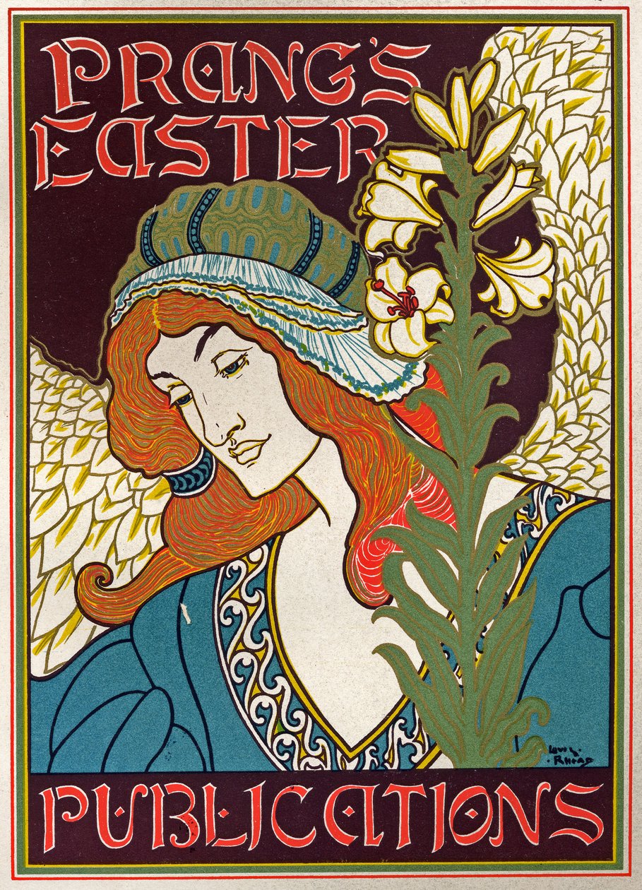 Prangs påskepublikasjoner av Louis John Rhead