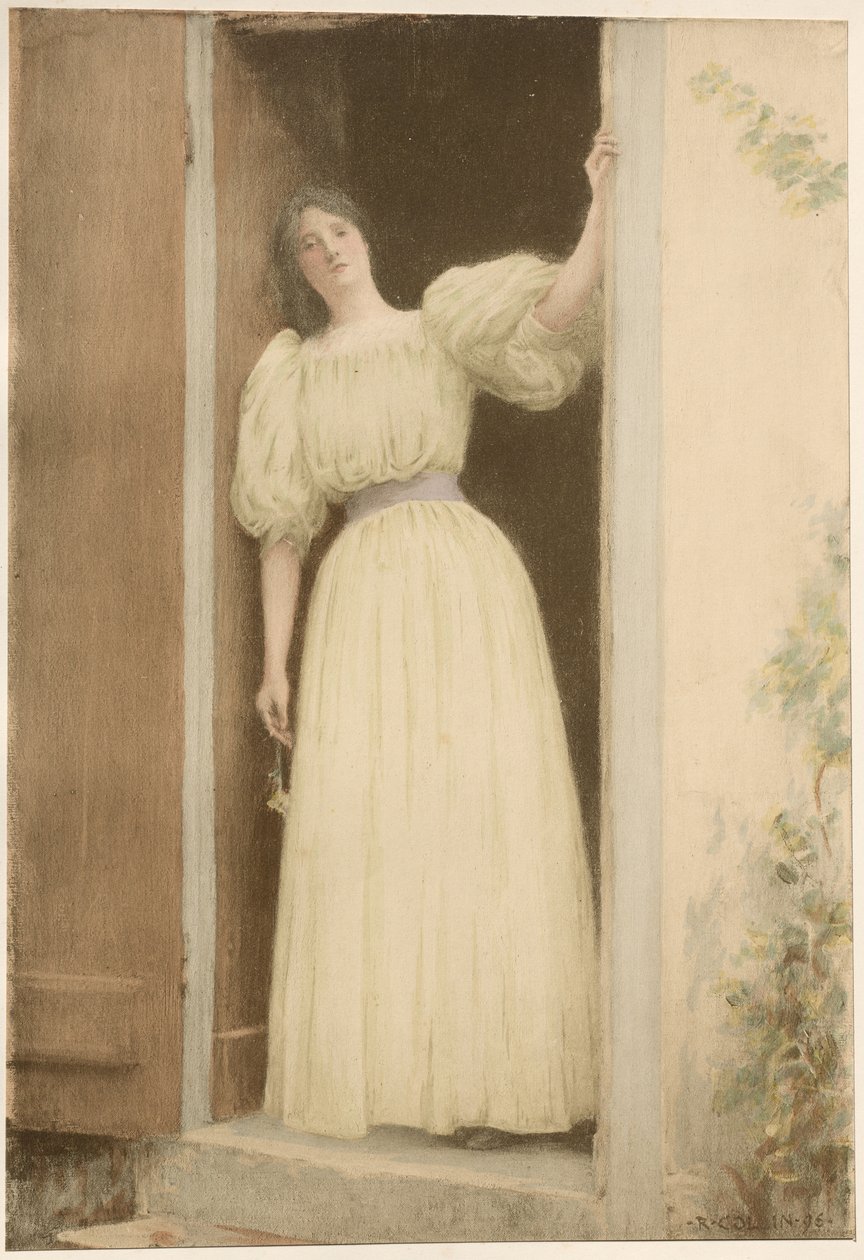 The Departure, publisert 1899. av Louis Joseph Raphael Collin