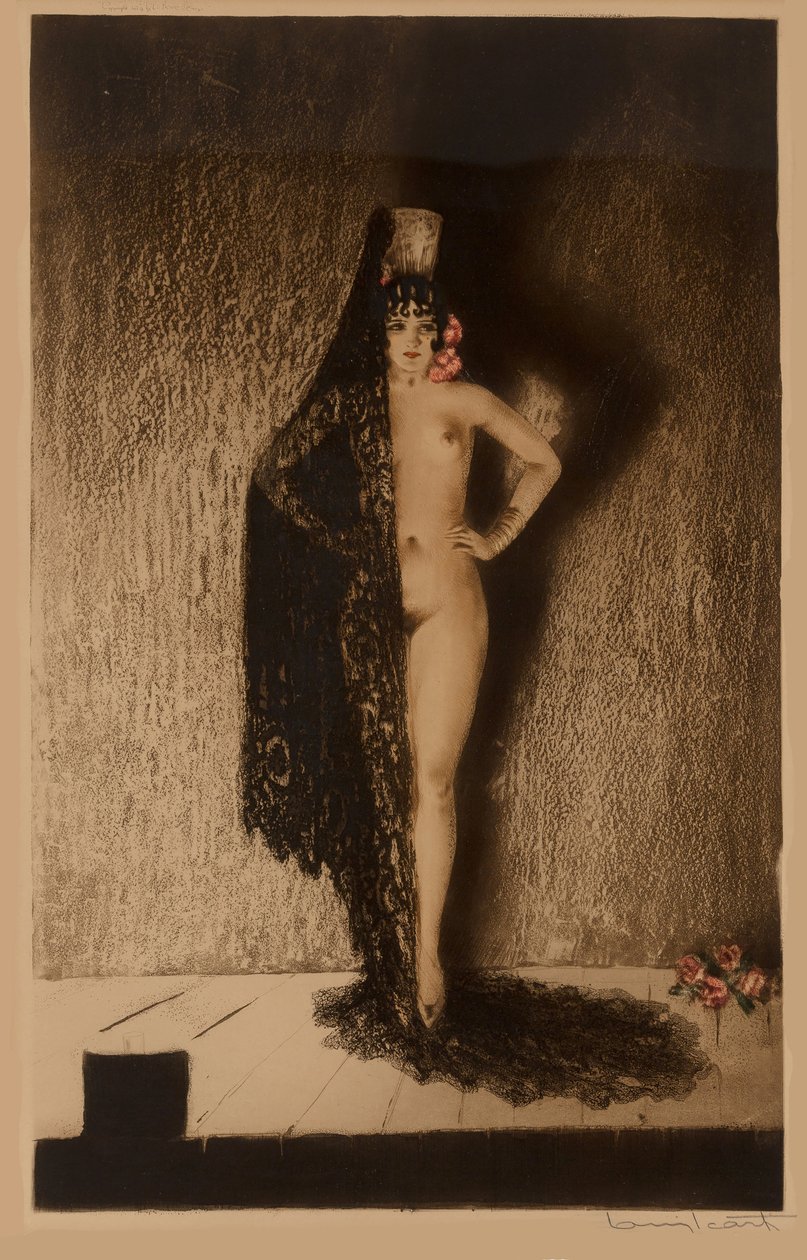 Conchita, 1929. av Louis Justin Laurent Icart