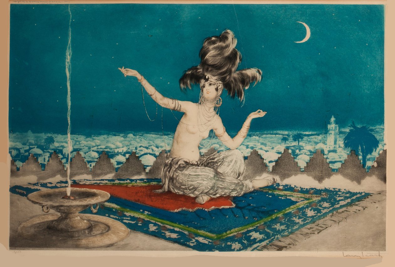 Sheherazade, ca 1927. av Louis Justin Laurent Icart