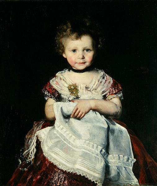Martha Kolitz (olje på panel) av Louis Kolitz