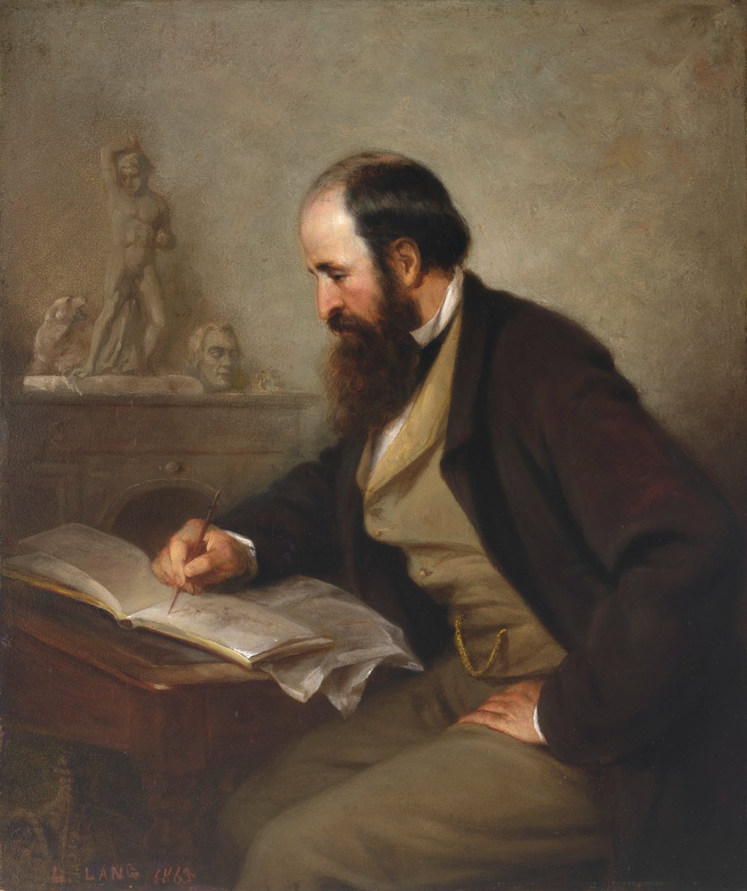 Henry Kirke Brown, 1863. av Louis Lang