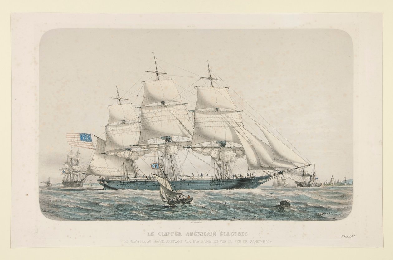 Den amerikanske Clipper Electric av Louis Le Breton