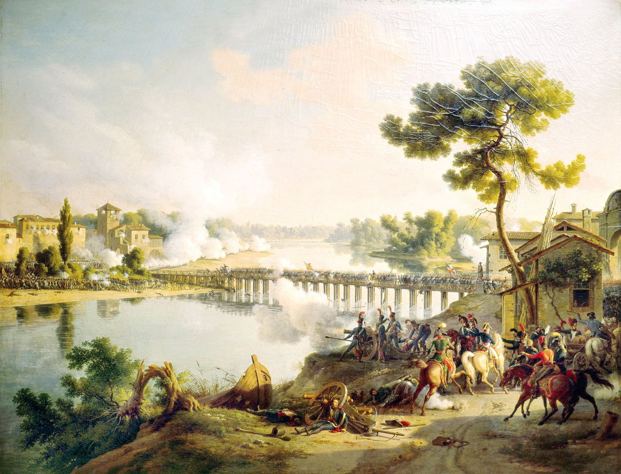 Slaget ved Lodi (1796) av Louis Lejeune