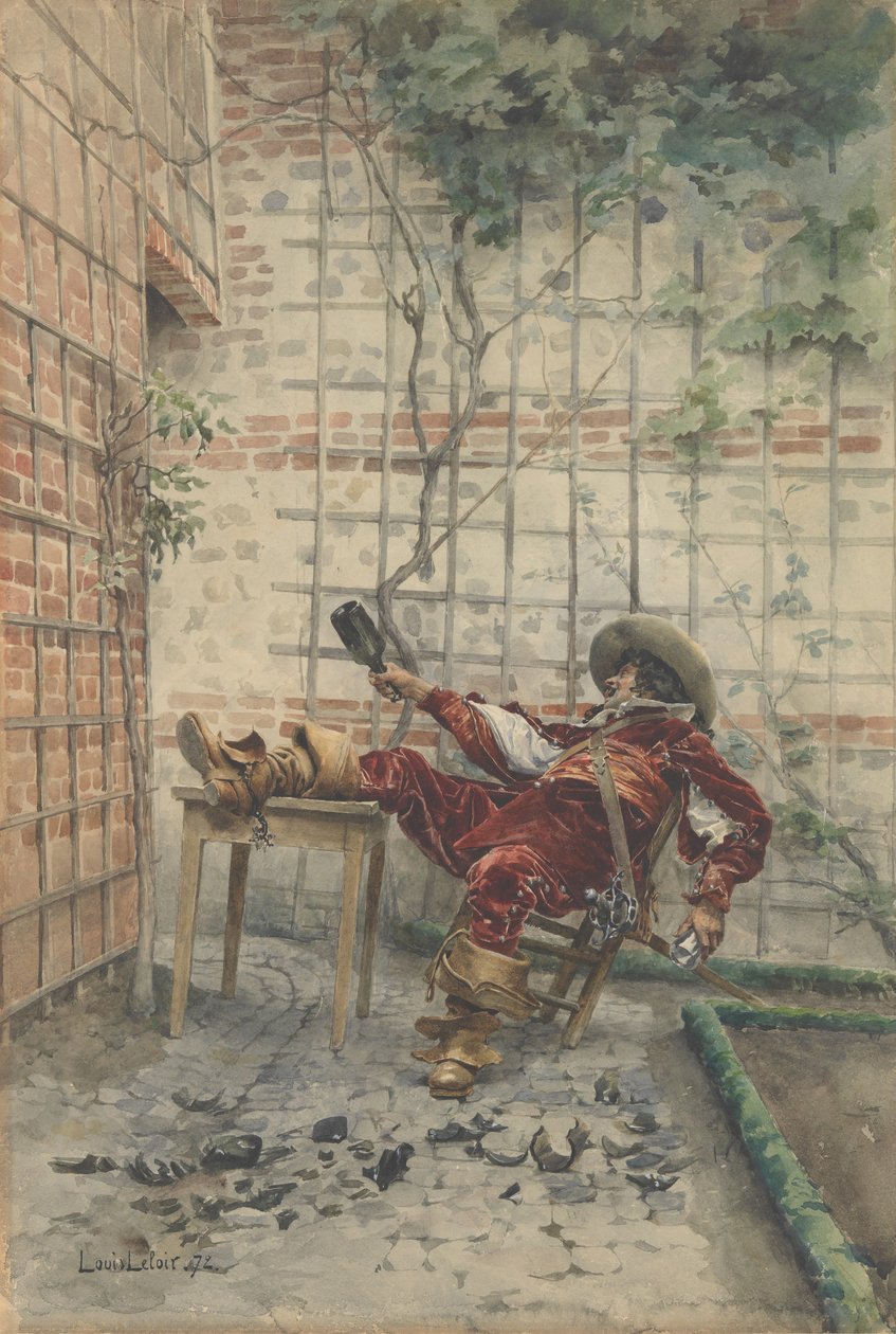 I hans kopper, 1872. av Louis Leloir