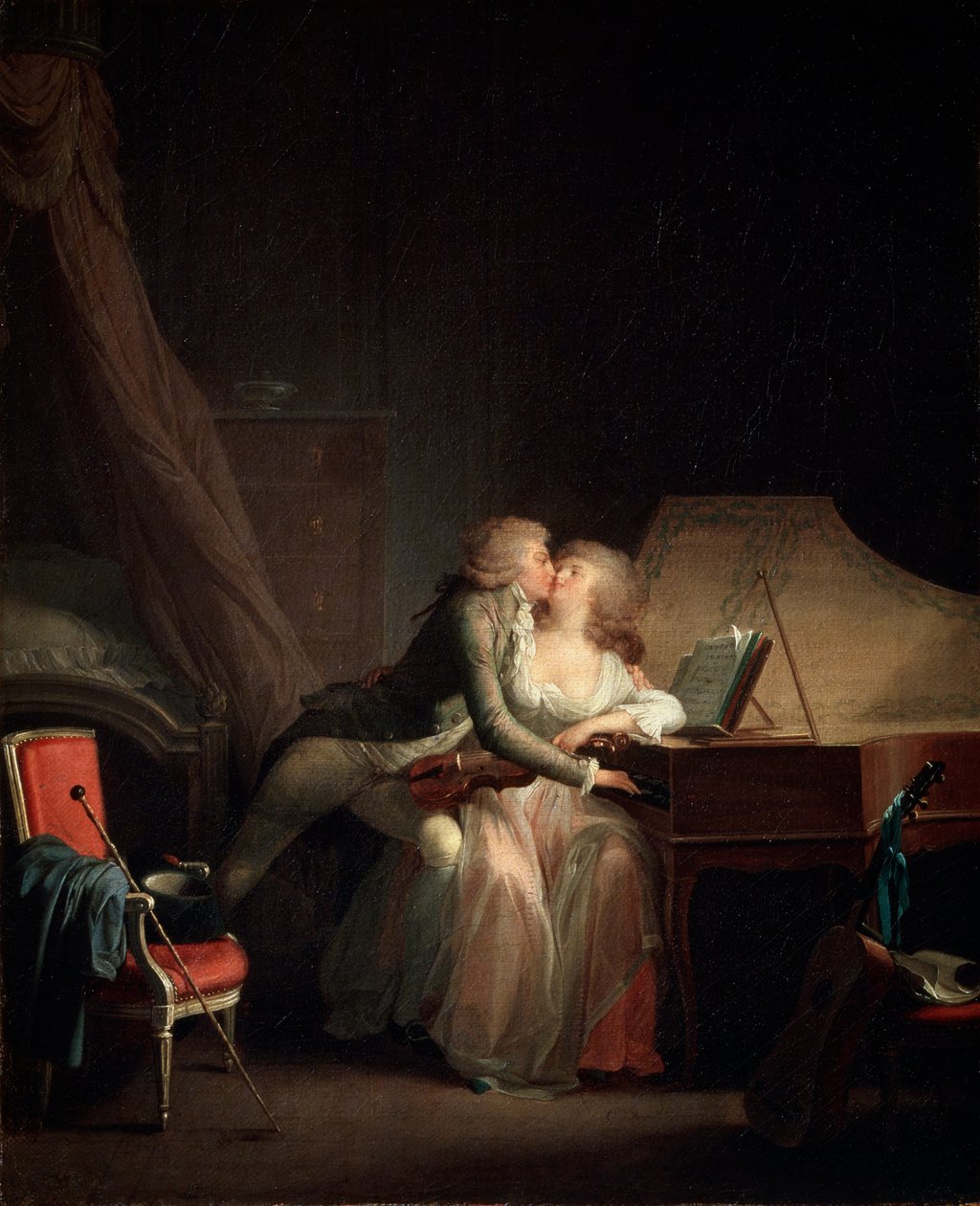 Preludium, 1786. av Louis Leopold Boilly