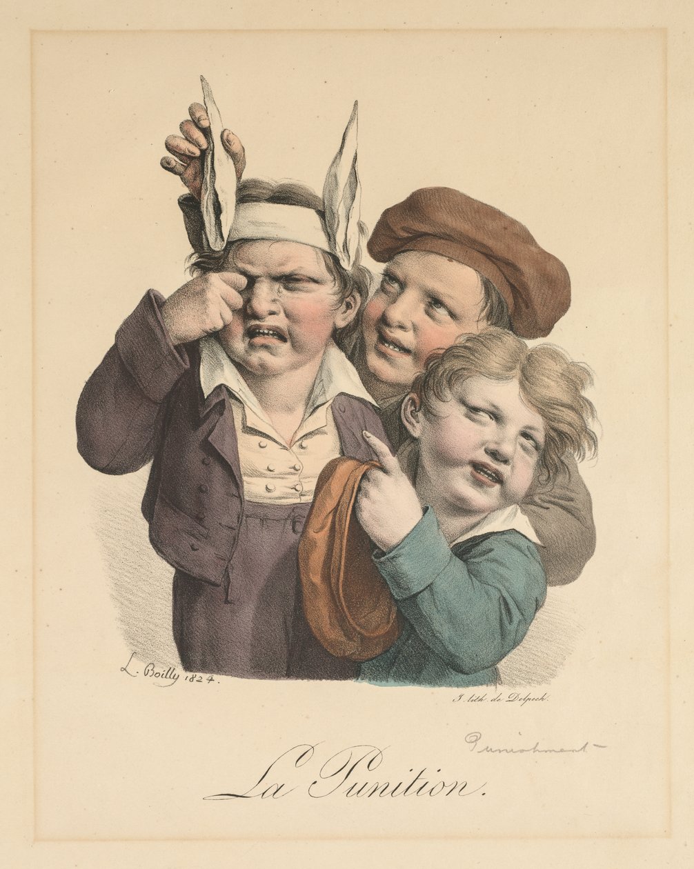 Avstraffelse av Louis Leopold Boilly