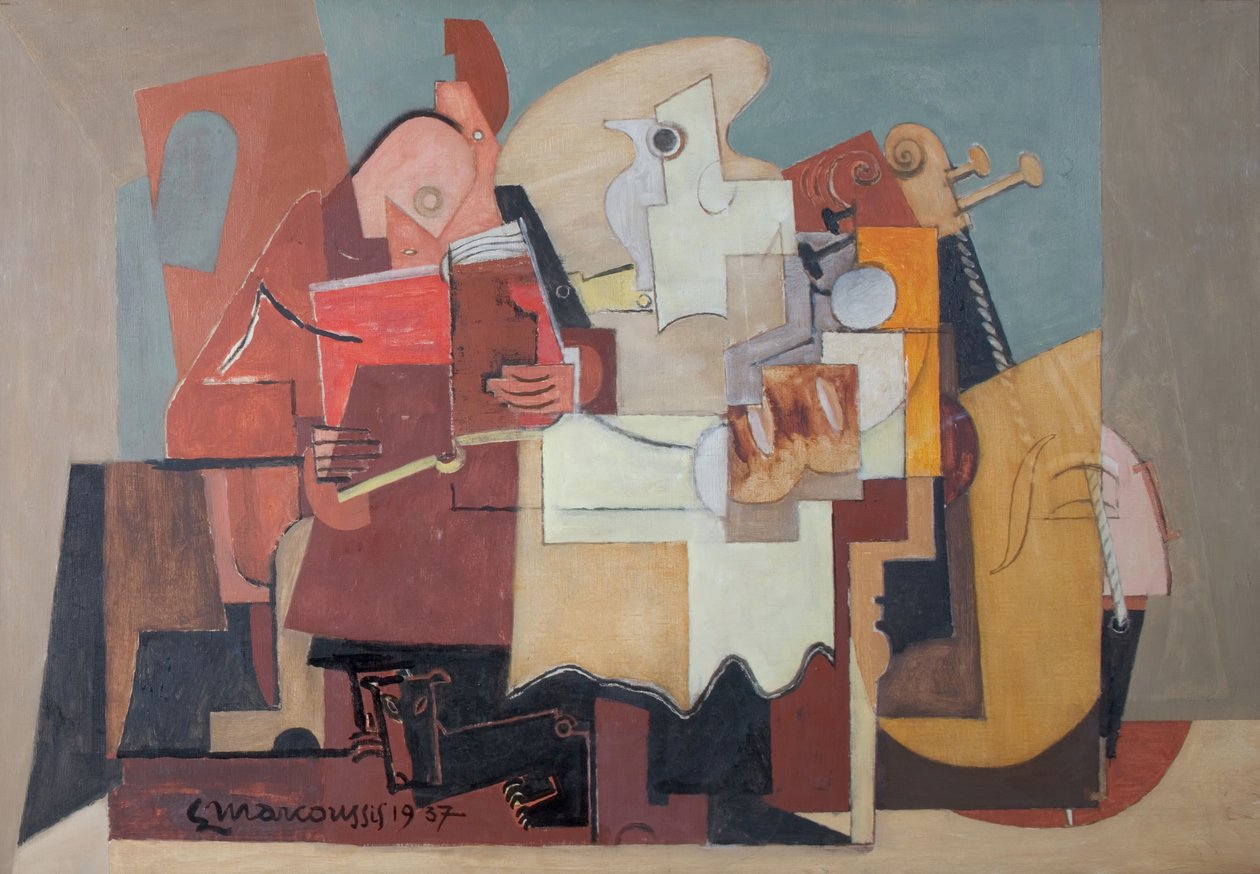Leseren, 1937. av Louis Marcoussis