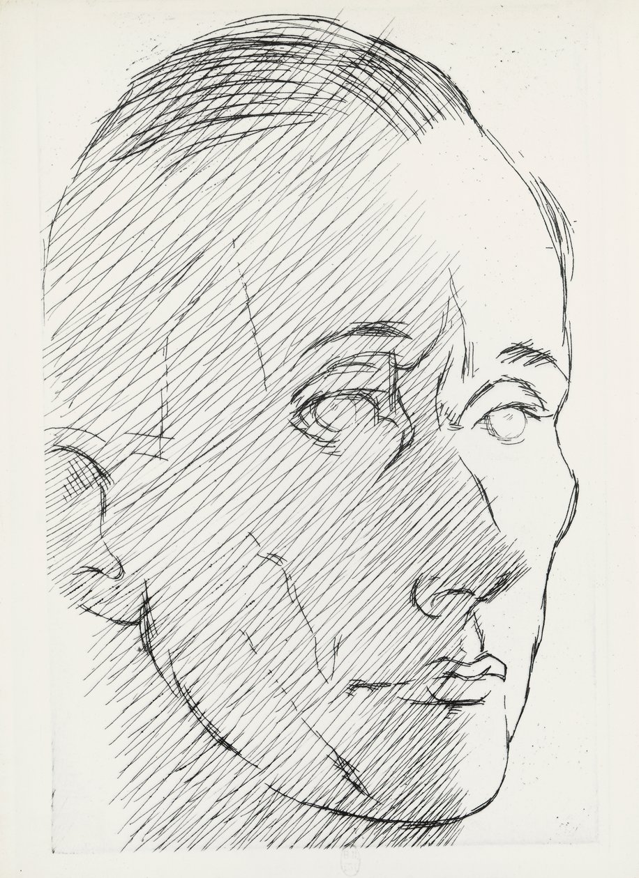 Portrett av Marc Chadourne (Brive av Louis Marcoussis