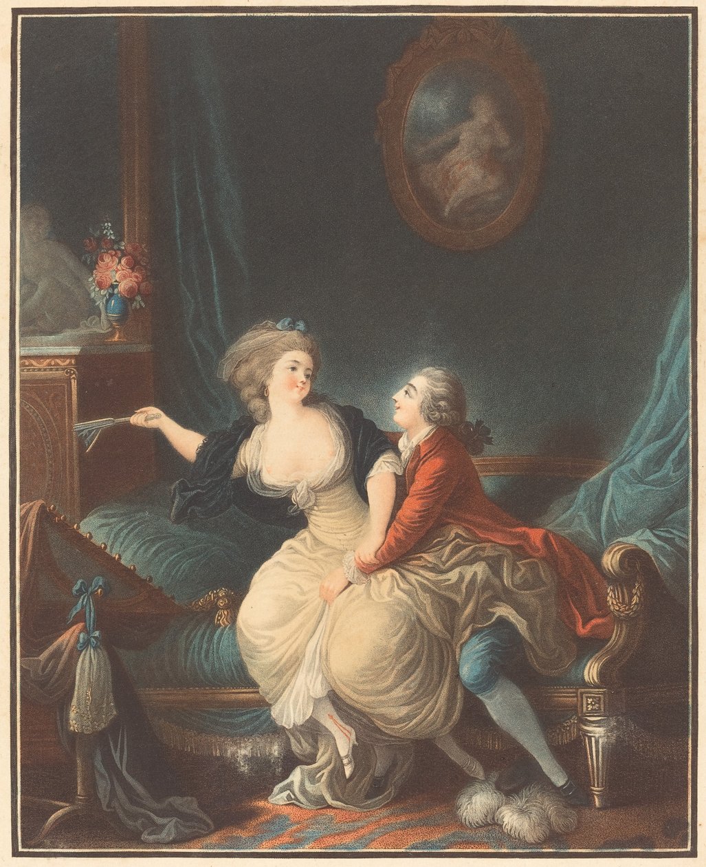 Den ødelagte viften. av Louis Marin Bonnet