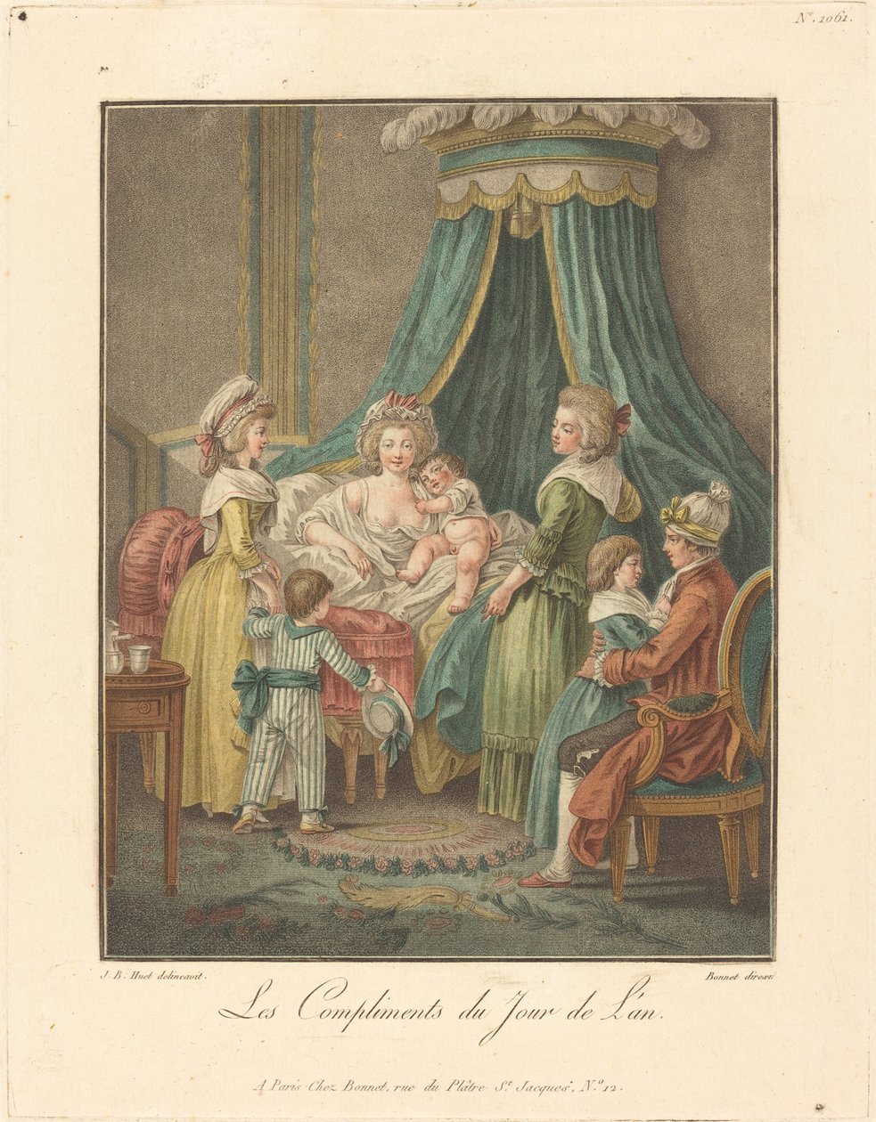 Nyttårskomplimenter. av Louis Marin Bonnet