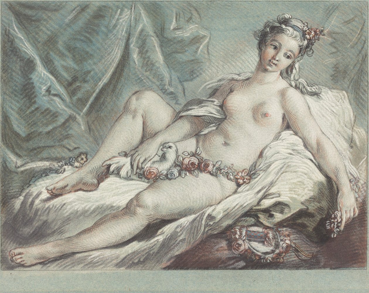 The Awakening of Venus, 1769. av Louis Marin Bonnet