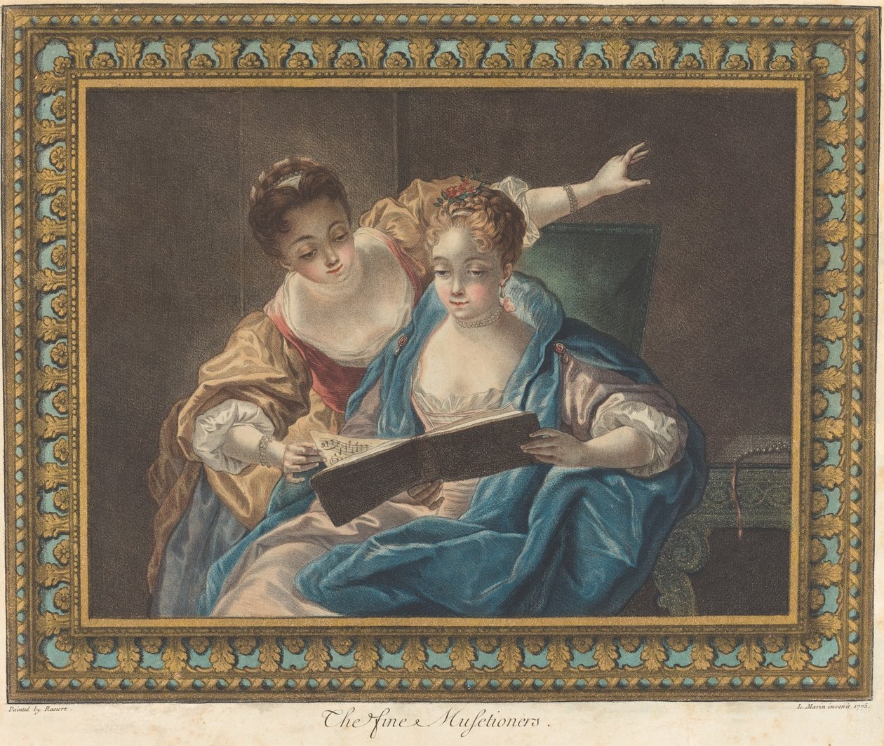 The Fine Musetioners av Louis Marin Bonnet