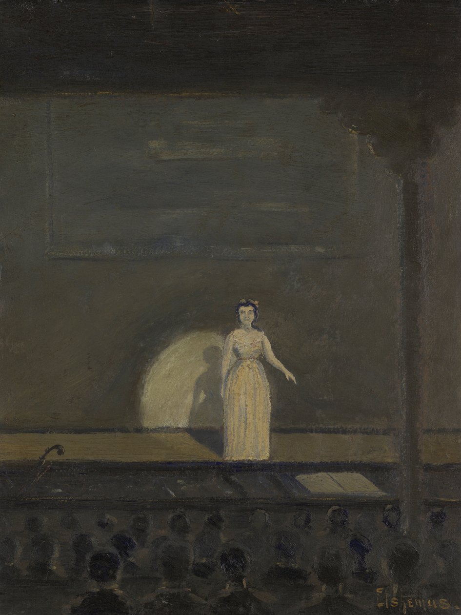 Konsertsangeren av Louis Michel Eilshemius