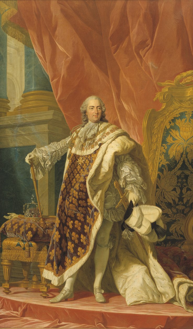 Ludvig XV av Frankrike (1710–1774) av Louis Michel van Loo