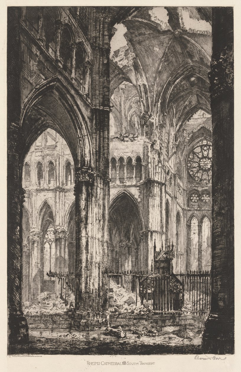 Reims katedral, Sør transept av Louis Orr