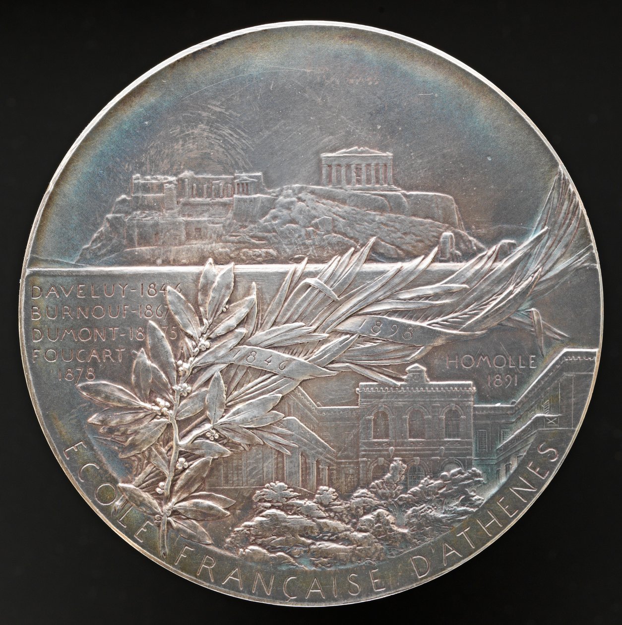 French School of Athens [revers], 1898. av Louis Oscar Roty